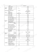 hyundai-robex-22-7-crawler-excavator-service-manual-specs-11.webp Hyundai Robex 22-7 technical specifications table including engine, dimensions, working range, performance, and hydraulic system data.