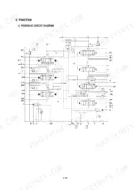 Hyundai ROBEX 130LC-3, ROBEX 130LCM-3 hydraulic circuit diagram showing control valve spool functions and port connections.