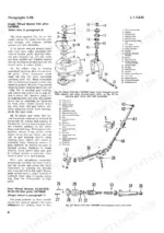 j-i-case-la-va-tractor-shop-manual-exploded-view-6.webp J. I. Case VAC, SC, DC, CC steering gear exploded view, front support assembly, and adjustment procedures for single wheel models.