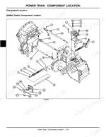 john-deere-2030-utility-vehicle-technical-manual-tm1944-exploded-view-240.webp John Deere ProGator 2030 power train exploded view showing shifter shafts and component locations.