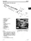 John Deere 355D diesel engine fuel injector exploded view diagram, parts list, and removal procedure steps.