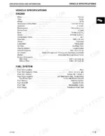 john-deere-355d-lawn-and-garden-tractor-technical-manual-tm1771-specs-11.webp John Deere 355D vehicle specifications table for Yanmar 2V78 engine and fuel system components.