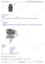 john-deere-8230t-8330t-8430t-repair-manual.pdf-hydraulics-870.webp Hitch valve and selective control valve assembly page from the John Deere 8x30T repair manual