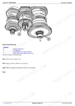 john-deere-8230t-8330t-8430t-repair-manual.pdf-transmission-400.webp PowerShift transmission repair page from the John Deere 8230T to 8430T repair manual