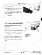 john-deere-9540-9680-wts-cws-combine-repair-manual-harness-and-connector-repair-139.webp John Deere 9540 WTS-9680 WTS/CWS harness and connector repair procedures for crimping terminals and Metri-Pack connector removal.