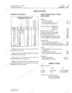 john-deere-jd310-loader-backhoe-technical-manual-tm-1036-torque-31.webp John Deere JD310 standard torque chart, bolt head markings, and component torque specifications table.