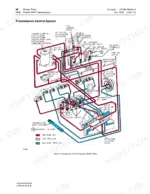 john-deere-jd760-series-a-scraper-technical-manual-tm-1018-hydraulic-140.webp John Deere JD760 Series-A transmission control system hydraulic diagram showing valves, pump, and oil flow paths.
