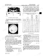 john-deere-jd770-motor-grader-technical-manual-tm-1123-torque-33.webp John Deere JD770 torque chart for accessible hardware and procedures for ripper lubrication, wheel cap screws, and accumulator checks.