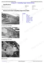 john-deere-s550-sts-s660-sts-s670-sts-s680-sts-s685-sts-s690-sts-repair-technical-manual.pdf-grain-tank-2350.webp Grain tank and unloading system service page from the John Deere S-Series combine repair manual