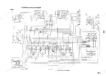 kobelco-sk16-sk17-hydraulic-excavator-shop-manual-hydraulic-87.webp Kobelco SK16, SK17 hydraulic circuit diagram showing pump, control valve, travel motors, and cylinder connections.