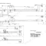Kobelco SK16, SK17 electric circuit diagram showing battery, starter motor, glow plug, engine stop solenoid, and wire color table.