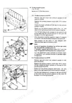 liebherr-a900-a902-a912-a922-a932-litronic-excavator-service-manual-hydraulic-pressure-adjustment-340-1.webp Double pump pressure cut-off adjustment procedure with gauges on test points 40, 41, 43 and 44 and primary pressure relief valves 120 and 121 set to about 270 bar