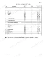 link-belt-240lx-crawler-excavator-service-manual-cre-7-29880lx-torque-33.webp Link-belt 240LX special torque settings table for major components including travel motor, engine, and hydraulic pump.