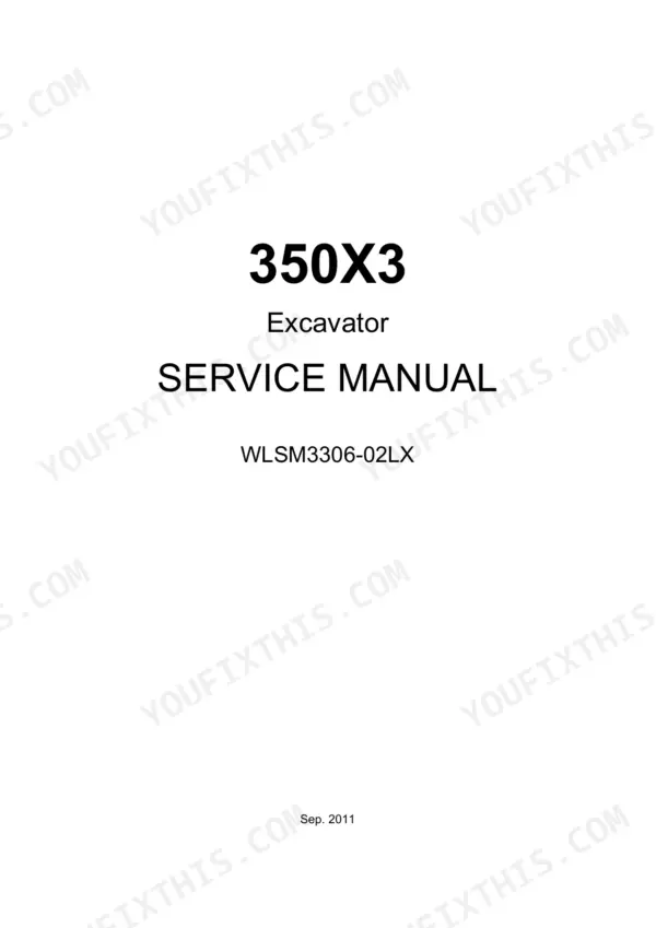 Link-Belt 350X3 service manual - Safety, general information and standard torque data, page 1