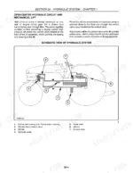 new-holland-boomer-3040-cvt-3050-cvt-repair-manual-compact-tractor-hydraulic-schematic-484.webp New Holland Boomer open centre hydraulic system schematic with pump, relief valve and lift unit