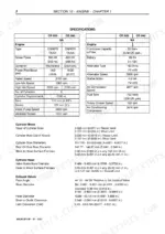 new-holland-cr920-cr940-cr960-cr970-cr980-combine-repair-manual-604-64-971-00-engine-specifications-62-2.webp New Holland CR920 and CR940 engine specification table - CNH675 TA/CF and CNH675 TA/AA, six cylinders, 7500 cc, bore 112 mm, stroke 127 mm, gross power 190 kW (255 hp) and 220 kW (295 hp), rated speed 2100 rpm