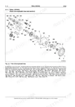 new-holland-d150-crawler-dozer-repair-manual-604-13-517-00-exploded-view-135.webp New Holland D150 final drive exploded view diagram showing gears, bearings, seals, and housing components with numbered parts list.