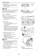 New Holland E215BJ E215BJLC travel system crawler removal and master pin press fitting procedure