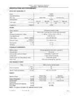 E50BSR specifications and performance tables: speed and gradeability, the Yanmar engine data, hydraulic component types and the machine weight breakdown for rubber and iron shoes