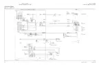 New Holland E50BSR electric circuit diagram, sheet 1 of 3, covering the instrument panel and relay console and the engine side: fuse box, battery relay, key switch with its terminal position table, safety relay, engine stop relay and solenoid, starter motor, generator and air heater