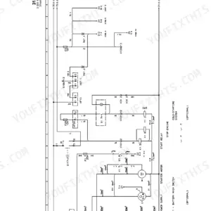 New Holland EC 215 wiring diagram for starter motor, stop engine, and cold-starting system circuits.