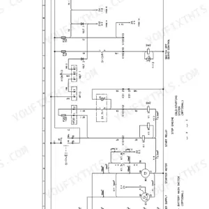 New Holland EC160 wiring diagram showing power supply, starter motor, start relay, stop engine, and cold-starting system circuits.