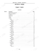 new-holland-hw305-hw305s-hw325-windrower-repair-manual-87576230-engine-section-87.webp Engine section opening with the overhaul introduction and description of operation