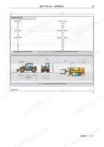 new-holland-lm5030-telehandler-service-manual-84559135-torque-20.webp New Holland LM5030 telehandler dimensions table and technical diagram showing side, front, and top profile measurements.