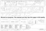 new-holland-lv80-tractor-loader-service-manual-electrical-schematic-sheet-1438-3.webp Full-sheet electrical schematic laid out in 23 numbered circuit frames with fuse and relay location diagrams and harness connector pin maps - shipped intentionally blurred, headings remain readable