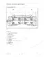 New Holland LW50B, LW80B adjusting cylinder exploded view diagram with numbered parts list for pump housing and piston components.