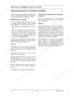 new-holland-lw50b-lw80b-wheel-loader-service-manual-60367191na-procedures-67.webp New Holland LW50B, LW80B service manual page for adjusting hydrostatic travel drive mechanical zero and high pressure.