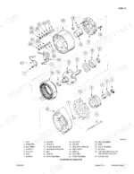 new-holland-rg140-b-rg170-b-rg200-b-motor-grader-service-manual-75314236-exploded-view-124-1.webp New Holland RG140.B, RG170.B, RG200.B exploded view diagram of the 45 ampere alternator components and parts list.