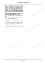 new-holland-td65f-td75f-td85f-tractor-service-manual-cab-climate-control-790.webp Cab air conditioning service: holding the control switch in position 2 while the refrigerant charge is handled, with the illustrated step