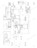 new-holland-tr75-tr85-combine-service-manual-40007521-hydraulic-339.webp New Holland TR75, TR85 hydraulic diagram showing header lift, reel lift, power steering, and unloading auger circuits.