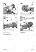 new-holland-tvt135-tvt145-tvt155-tvt170-tvt190-tvt195-repair-manual-tractor-torque-specification-1739-1.webp Steering axle overhaul steps showing steering cylinder screw and tie rod lock nut tightening torques