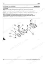 perkins-2806c-e16-6-cylinder-turbocharged-diesel-engine-shop-manual-tsd3450e-page-4.webp Perkins 2806C-E16, 2800 manual: procedure and exploded view for dismantling valve and unit injector rocker lever assemblies.