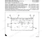 Perkins 2806C-E18 TAG1–TAG3 crankcase and cylinder liner specifications, protrusion data, and diagram.