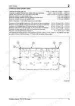 perkins-2806c-e18-to-tag3-6-cylinder-turbocharged-diesel-engine-shop-manual-tpd-1517e-torque-25.webp Perkins 2806C-E18 TAG1–TAG3 crankcase and cylinder liner specifications, protrusion data, and diagram.