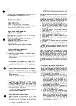Perkins 4.108, 4.107, 4.99 maintenance schedule, engine service intervals, and procedures for engines not in service.