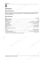 perkins-900-to-cr-diesel-engine-shop-manual-tpd-1345-specs-21-1.webp Perkins 900 Series engine specifications table including bore, stroke, compression ratio, and valve clearances.