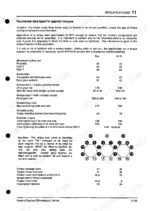 Perkins Eagle 800, Tx, Tx2000 torque specifications table for engine components and cylinder head tightening sequence.