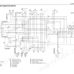 Same Iron lights wiring diagram - light selector switch, relays and connectors