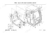 takeuchi-tb020-mini-excavator-parts-catalog-pd3-102z4-cab-parts-148.webp Takeuchi TB020 exploded view diagram of the operator cab mounting hardware, frame, and cabin assembly components.