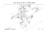 takeuchi-tb035-hydraulic-excavator-parts-catalog-pg3-102z5-chassis-parts-12.webp Takeuchi TB035 exploded view diagram of the swing bearing and frame mounting components.