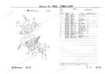 takeuchi-tb035-hydraulic-excavator-parts-catalog-pg3-102z5-engine-parts-360.webp Takeuchi TB035 engine gear housing exploded view diagram and parts list with reference numbers for 3TN84TL-RTBY engine.