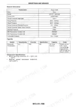 terex-820-860-880-sx-elite-970-980-elite-tx760b-tx980b-workshop-manual-6111283m2-powershift-transmission-data-997.webp Dana Powershift transmission general information - model 121-4FT, torque converter stall ratio 2.60:1, pump pressure 20.5-23.5 bar and clutch pressure 20.5-23.0 bar