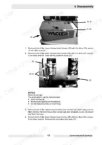 wacker-dpu-to-5045h-vibratory-plate-repair-manual-0215959-procedures-17.webp Wacker DPU 4045H, DPU 5045H disassembly procedure for protective hood, side plate, and oil drain hose removal.