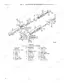 Ford LGT 14D, LGT 16D exploded view of hydrostatic transmission assembly showing pump, motor, valves, and internal components.