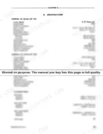 0e49301d-b-specs-67 Ford LGT 14D, LGT 16D engine specifications table including compression, speed, and cylinder head clearance data.