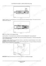 11008d69-b2-maintenance-342 Case IH LB323, LB333, LB423, LB433 lubrication system oiling diagrams, oil filter replacement, and pump venting procedures.